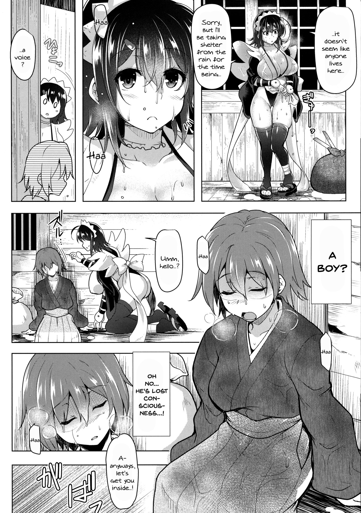 Hentai Manga Comic-The Crane's Return Of Affection-Read-4